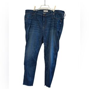 Madewell 9 Inch‎ High Rise Skinny Jeans Size 36P EUC